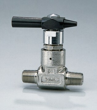 Diaphragm-seal packless valve 1/4 turn, 316 stainless steel