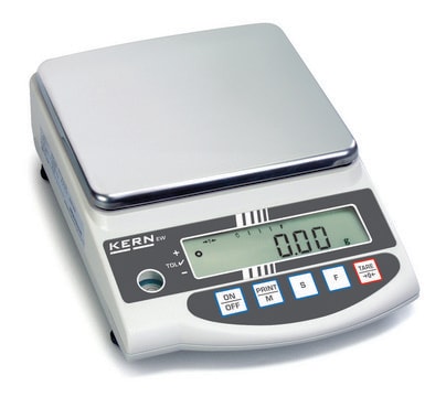 Kern EW-N series toploader balances Kern EW 420-3NM+YKA-03, weighing capacity 420&#160;g, resolution: ±0.003&#160;g, linearity: 0.001&#160;g