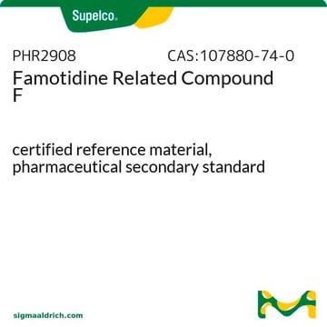 Famotidine Related Compound F certified reference material, pharmaceutical secondary standard