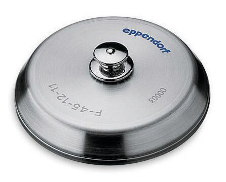 Lid for Eppendorf(R) FA-45-12-11 Rotor not aerosol-tight, for MiniSpin, stainless steel