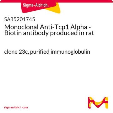 Monoclonal Anti-Tcp1 Alpha - Biotin antibody produced in rat clone 23c, purified immunoglobulin