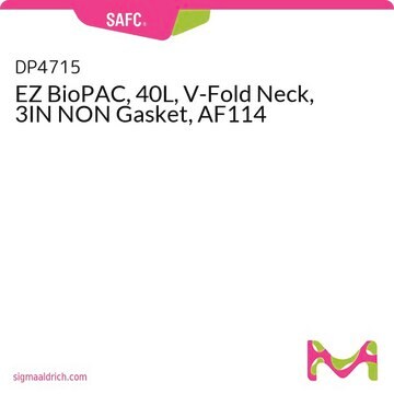 EZ BioPAC, 40L, V-Fold Neck, 3IN NON Gasket, AF114