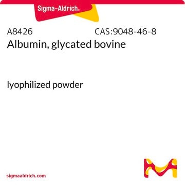 Albumin, glycated bovine lyophilized powder