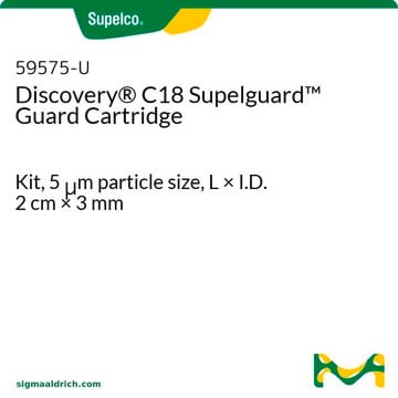 Precartucho Discovery&#174; C18 Supelguard Kit, 5&#160;&#956;m particle size, L × I.D. 2&#160;cm × 3&#160;mm