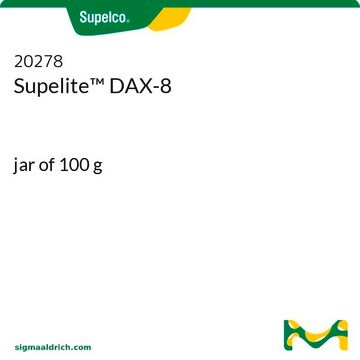 Supelite DAX-8 (XAD-8) jar of 100&#160;g