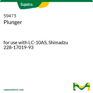 Plunger for use with LC-10AS, Shimadzu 228-17019-93