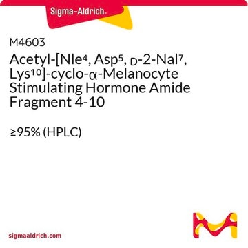 Acetyl-[Nle4, Asp5, D-2-Nal7, Lys10]-cyclo-&#945;-Melanocyte Stimulating Hormone Amide Fragment 4-10 &#8805;95% (HPLC)