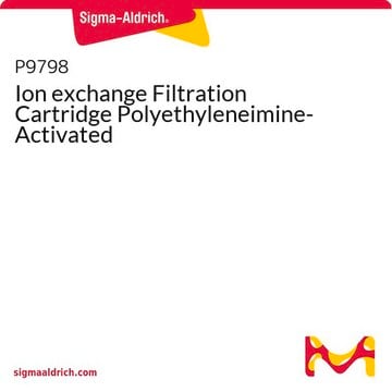 Ion exchange Filtration Cartridge Polyethyleneimine-Activated