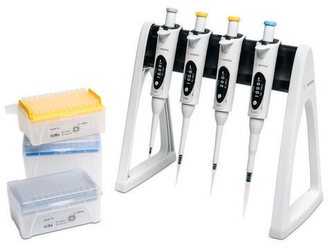 Sartorius mLINE&#174; mechanical pipettor Multipacks Volume: Multiple (10 &#956;l, 100 &#956;l, 200 &#956;l, 1,000 &#956;l)