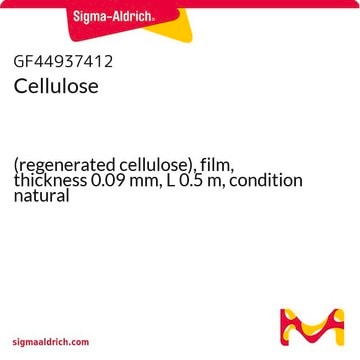 Cellulose (regenerated cellulose), film, thickness 0.09&#160;mm, L 0.5&#160;m, condition natural