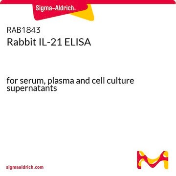 兔IL-21 ELISA for serum, plasma and cell culture supernatants