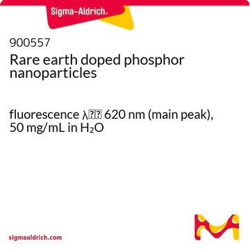 Rare earth doped phosphor nanoparticles fluorescence &#955;em&#160;620&#160;nm (main peak), 50&#160;mg/mL in H2O