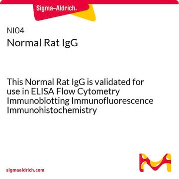 Normal Rat IgG This Normal Rat IgG is validated for use in ELISA Flow Cytometry Immunoblotting Immunofluorescence Immunohistochemistry Immunoprecipitation for the detection of Rat IgG, Normal.