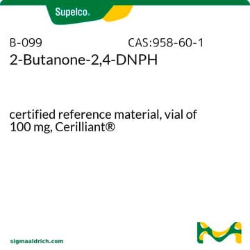 2-Butanone-2,4-DNPH certified reference material, vial of 100&#160;mg, Cerilliant&#174;