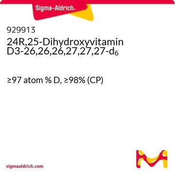 24R,25-Dihydroxyvitamin D3-26,26,26,27,27,27-d6 &#8805;97 atom % D, &#8805;98% (CP)