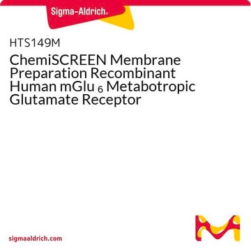 ChemiSCREEN Membrane Preparation Recombinant Human mGlu 6 Metabotropic Glutamate Receptor