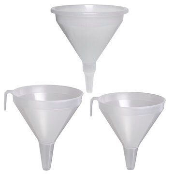 SP Bel-Art&#174; Drum and Carboy Funnel polypropylene, capacity 4.3&#160;L (1.14&#160;gal)