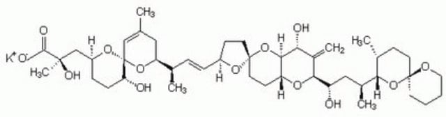 Okadaic Acid, Potassium Salt Water-soluble analog of Okadaic Acid. Inhibits protein phosphatases 1 and 2A.