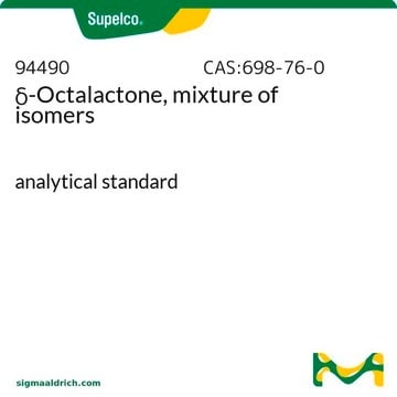 &#948;-Octalactone, mixture of isomers analytical standard