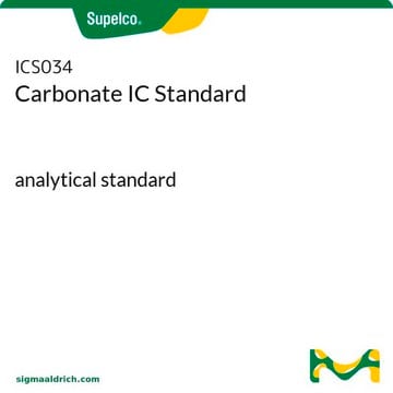 Carbonate IC Standard analytical standard