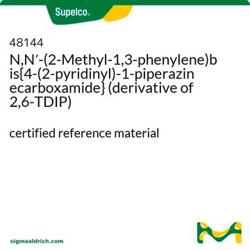 N,N'-(2-Méthyl-1,3-phénylène)bis{4-(2-pyridinyl)-1-piperazinecarboxamide} (dérivé de 2,6-TDIP) certified reference material