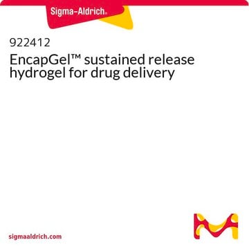 EncapGel&#8482; sustained release hydrogel for drug delivery