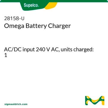 Chargeur de batterie Omega AC/DC input 240 V AC, units charged: 1