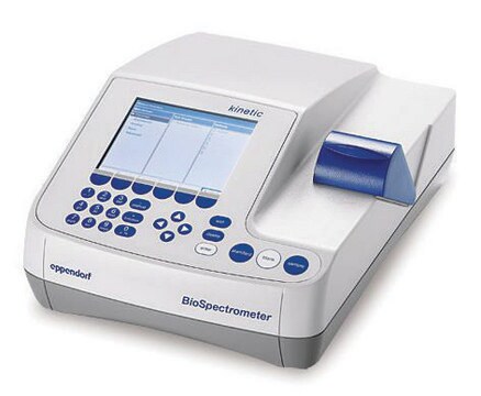 Eppendorf BioSpectrometer&#174; Kinetic including Eppendorf &#956;Cuvette G1.0, AC/DC input 100 / 120&#160;V, 50/60&#160;Hz (USA/JP/SA)