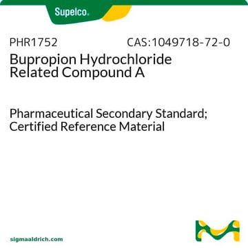 Bupropion-Hydrochlorid-verwandte Verbindung&nbsp;A Pharmaceutical Secondary Standard; Certified Reference Material