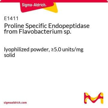 Proline Specific Endopeptidase from Flavobacterium sp. lyophilized powder, &#8805;5.0&#160;units/mg solid