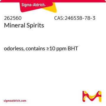 Mineral Spirits odorless, contains &#8805;10&#160;ppm BHT