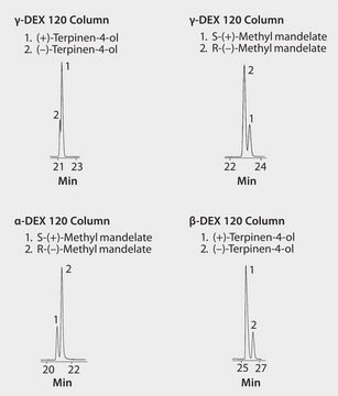 Enantio-reversals suitable for GC