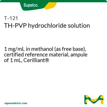 TH-PVP hydrochloride solution 1&#160;mg/mL in methanol (as free base), certified reference material, ampule of 1&#160;mL, Cerilliant&#174;