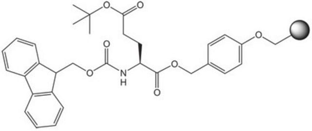 Fmoc-Glu(OtBu)-Wang resin (100-200 mesh) Novabiochem&#174;