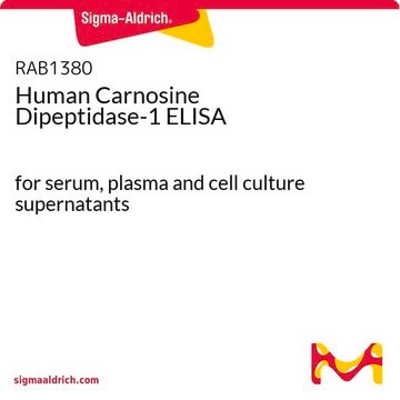 Human Carnosine Dipeptidase-1 ELISA for serum, plasma and cell culture supernatants