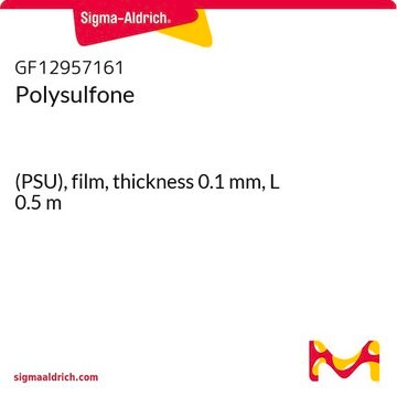 Polysulfone (PSU), film, thickness 0.1&#160;mm, L 0.5&#160;m