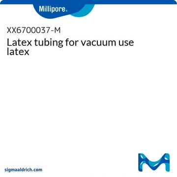 Latex tubing for vacuum use latex