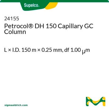 Columna capilar para GC Petrocol&#174; DH 150 L × I.D. 150&#160;m × 0.25&#160;mm, df 1.00&#160;&#956;m