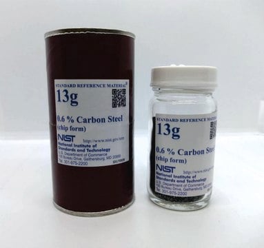 Carbon steel NIST&#174; SRM&#174; 13g, 0.6%