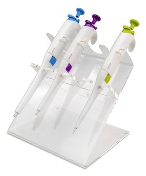 Pipette Stand acrylic, to hold, 4&#160;pipette(s), clear