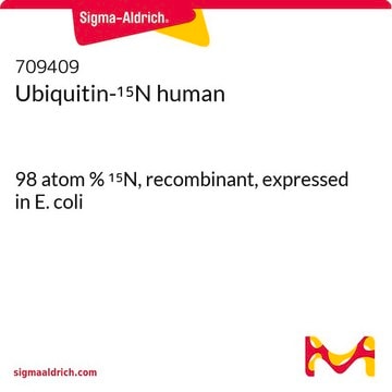 Ubiquitin-15N human 98 atom % 15N, recombinant, expressed in E. coli