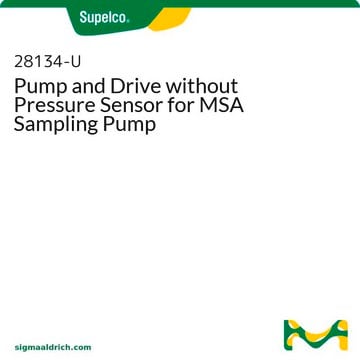 Pump and Drive without Pressure Sensor for MSA Sampling Pump