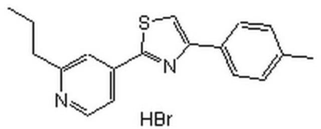 Fatostatin A cell-permeable diarylthiazole compound that prevents the cellular activation of the SREBP-1/2 precursors to the active nuclear forms by blocking SREBPs-SCAP ER to Golgi translocation.