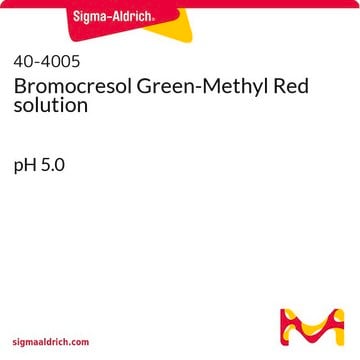 Bromocresol Green-Methyl Red solution pH 5.0