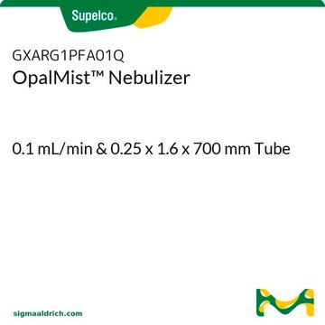 OpalMist&#8482; Nebulizer 0.1 mL/min &amp; 0.25 x 1.6 x 700 mm Tube