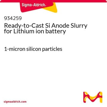 Ready-to-Cast Si Anode Slurry for Lithium ion battery 1-micron silicon particles