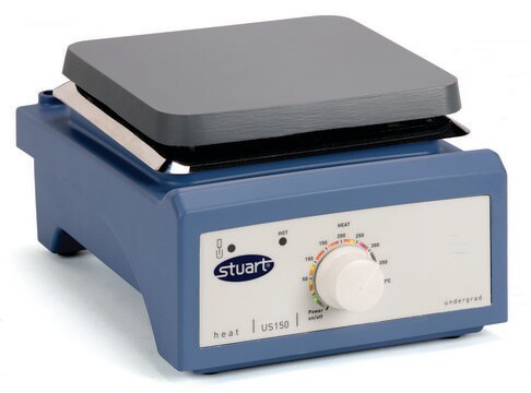 Stuart&#8482; undergrad hotplate coated metal top, AC/DC input 230 V AC