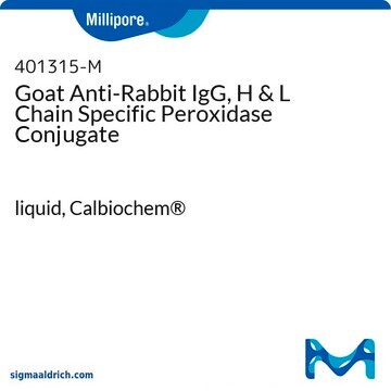 Goat Anti-Rabbit IgG, H &amp; L Chain Specific Peroxidase Conjugate liquid, Calbiochem&#174;