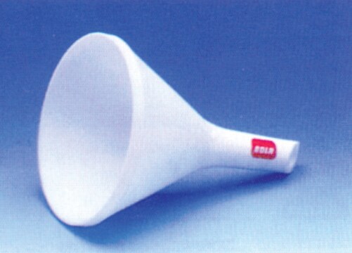 Bohlender&#8482; PTFE funnels diam. 100&#160;mm