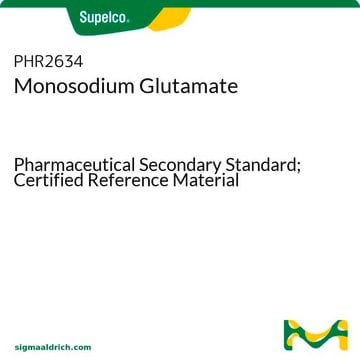 Monosodium Glutamate Pharmaceutical Secondary Standard; Certified Reference Material